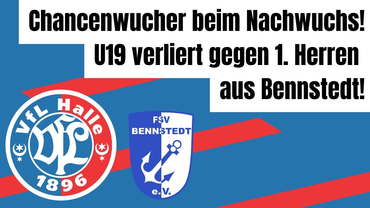 Alle Highlights vom Testspiel FSV Bennstedt - VfL Halle U19 | 24.01.2026