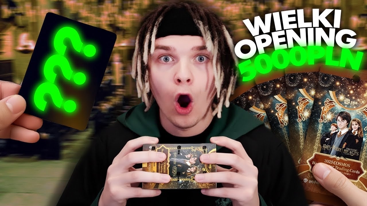 WIELKI OPENING KART HARRY POTTER ZA 5000PLN!