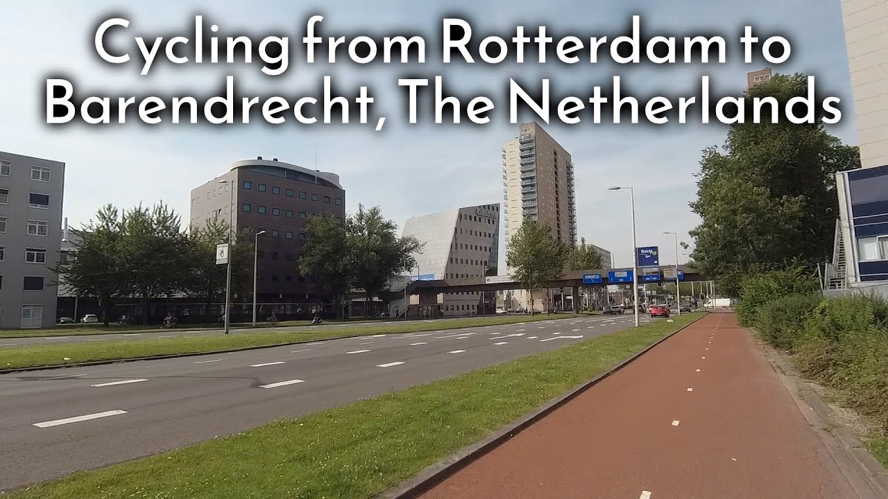 Cycling from Rotterdam to Barendrecht and back