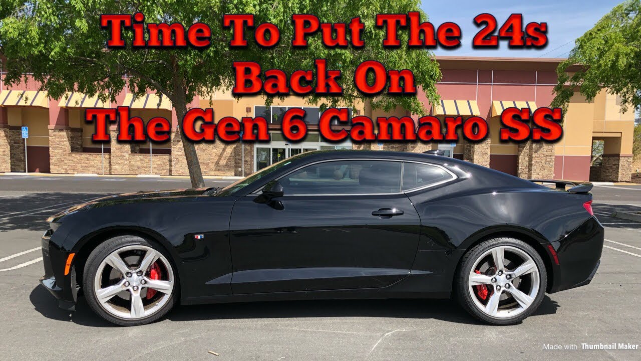 Time To Put The 24s Back On The Gen 6 Camaro SS