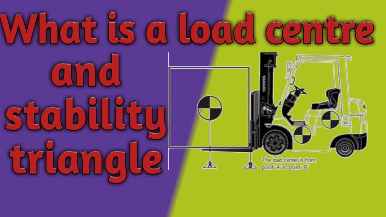 What  is a load centre and stability triangle.