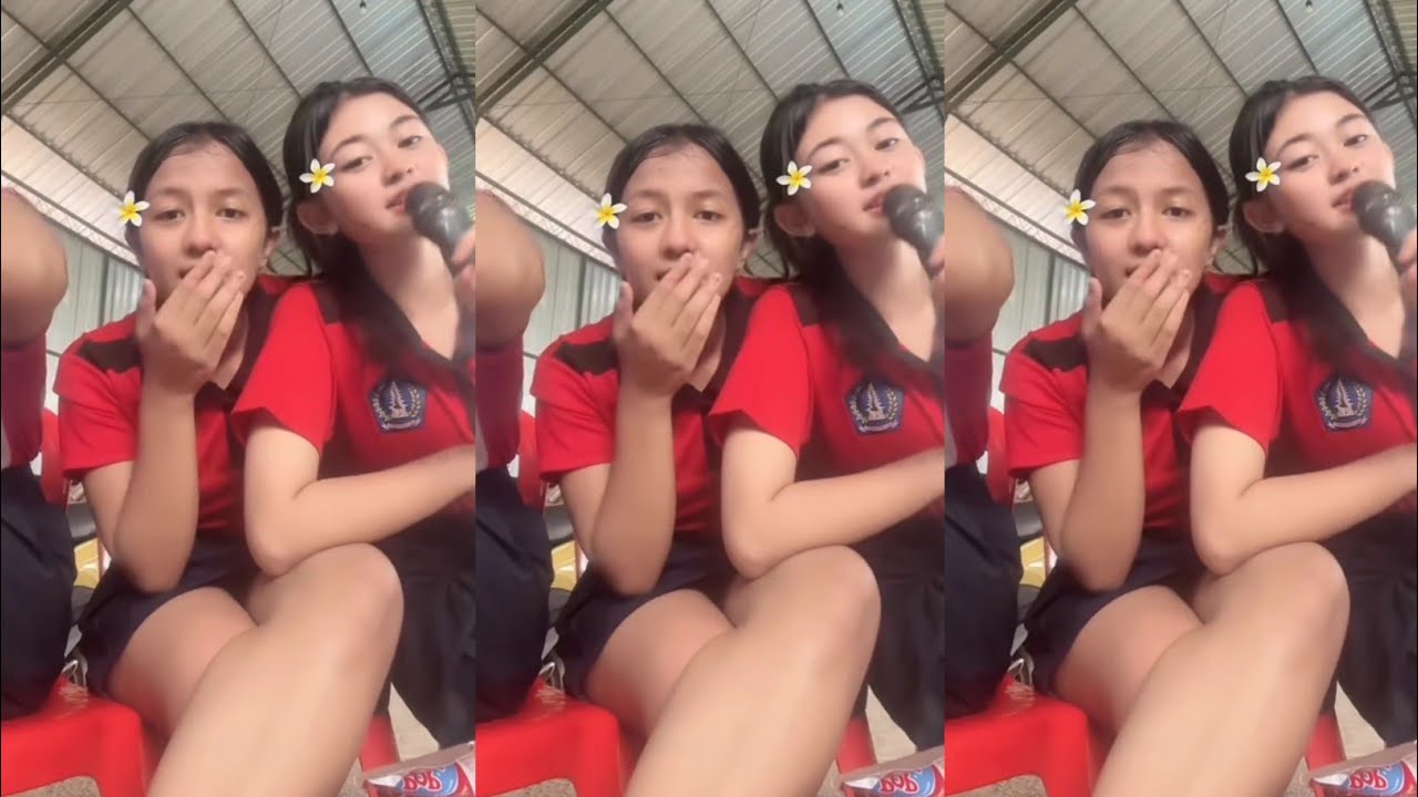 Live tiktok anak SMA masa kini karaoke bersama