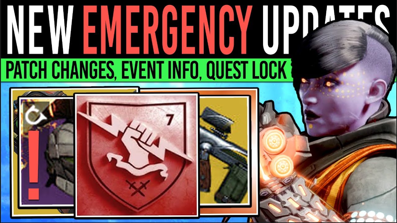 Destiny 2: EMERGENCY GAME UPDATE & NEW REWORKS! Power Info, Portal Updates, New Reveals, Quest Lock