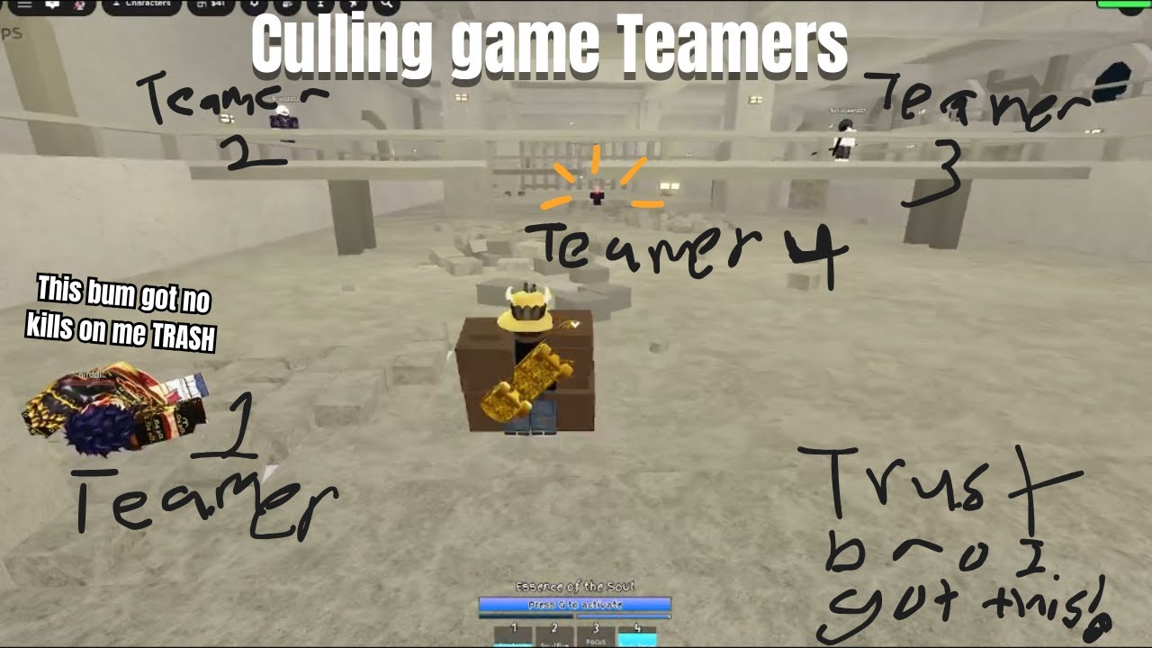 TRASH Culling Game Teamers JJS