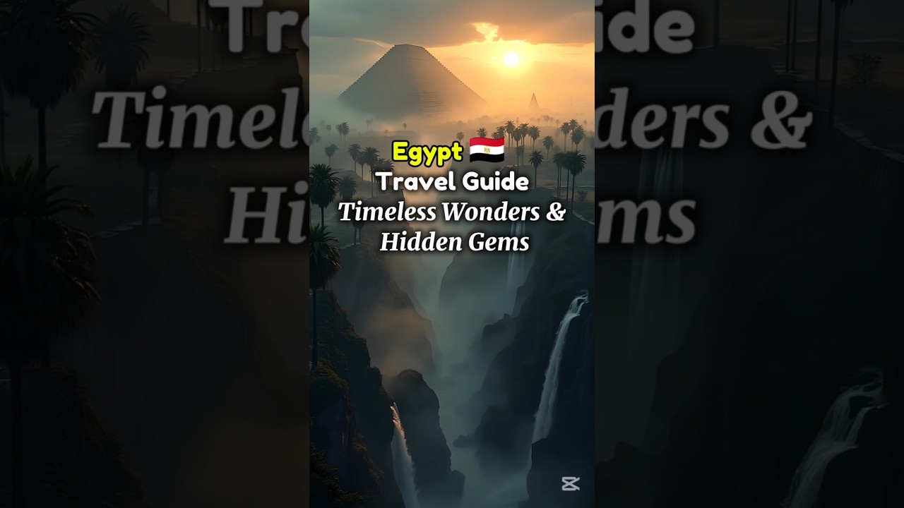 Egypt Travel Guide: Timeless Wonders & Hidden Gems