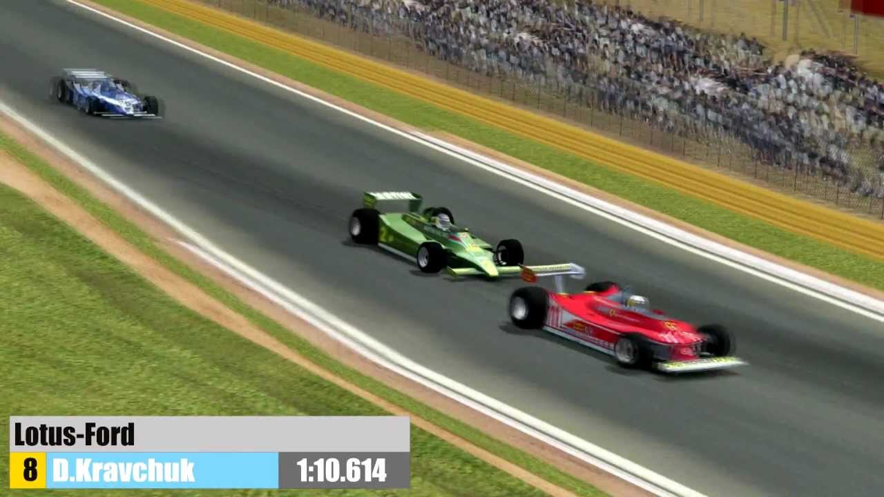 rFactor F1 1979 GP1 South Africa Kyalami