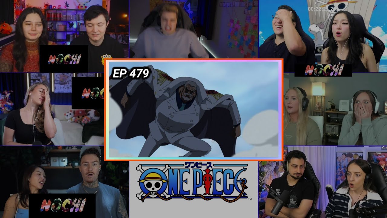 ONE PIECE | GARP STOPS LUFFY!!! | EPISODE 479 | REACTION MASHUP | ワンピース