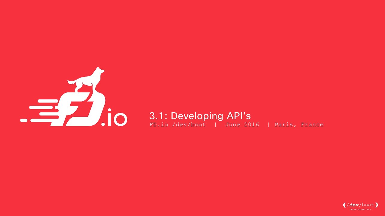 3.1: Developing API's