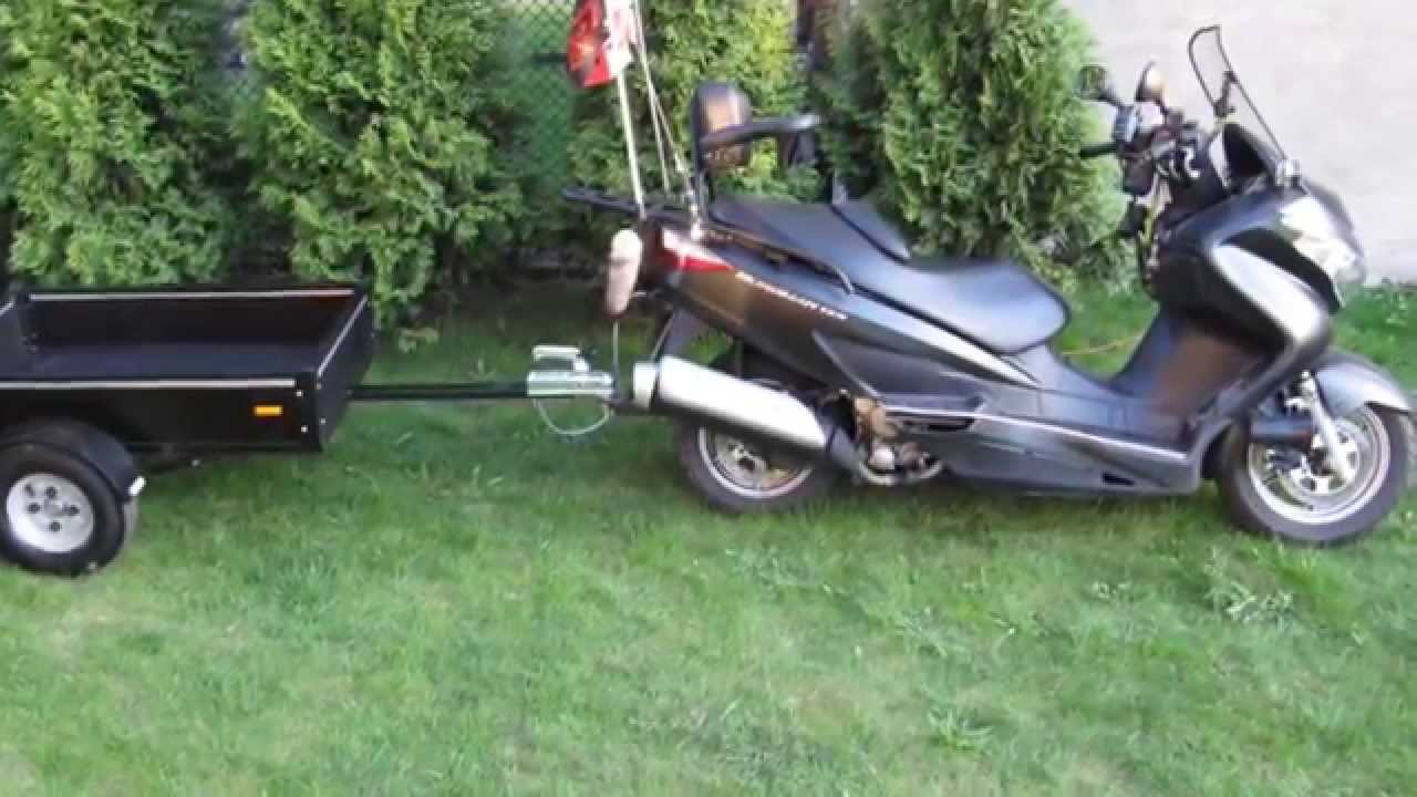 PRZYCZEPY MOTOCYKLOWE SKUTER QUAD