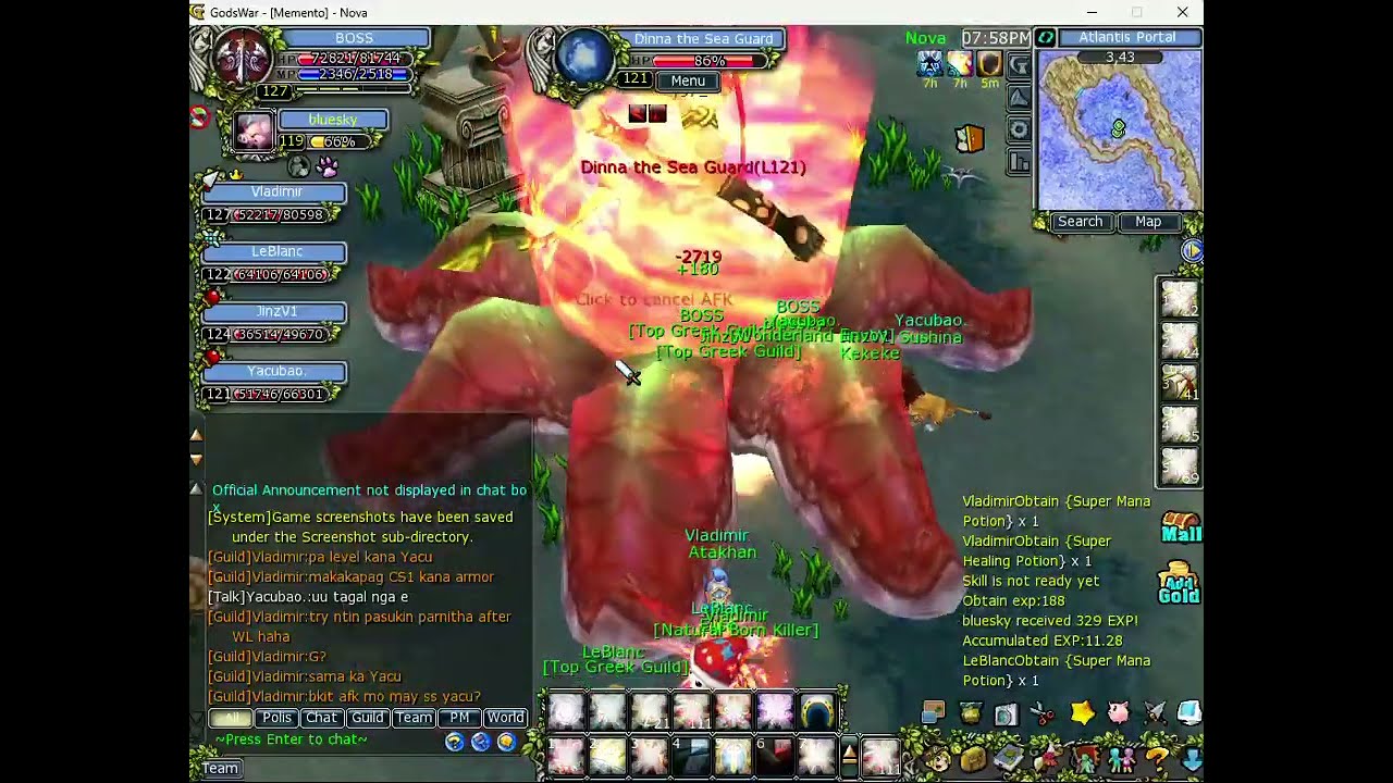 ATLANTIS GODSWAR ONLINE (Godswar Memento)