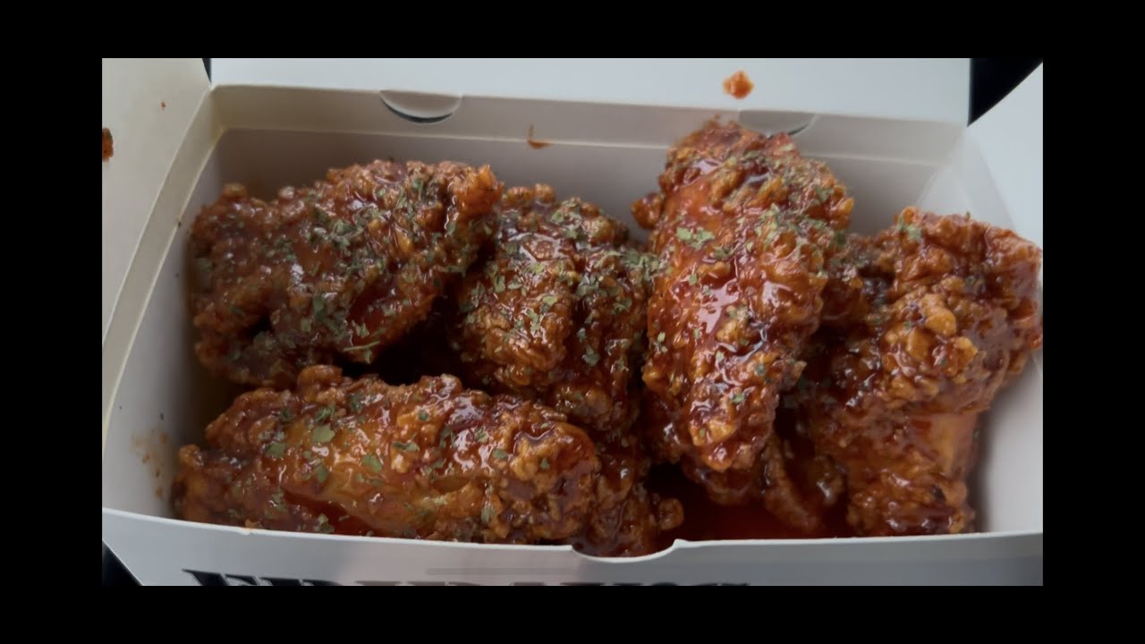 Korean Fried Chicken, Spicy Pork Cupbop at FRIDAYS