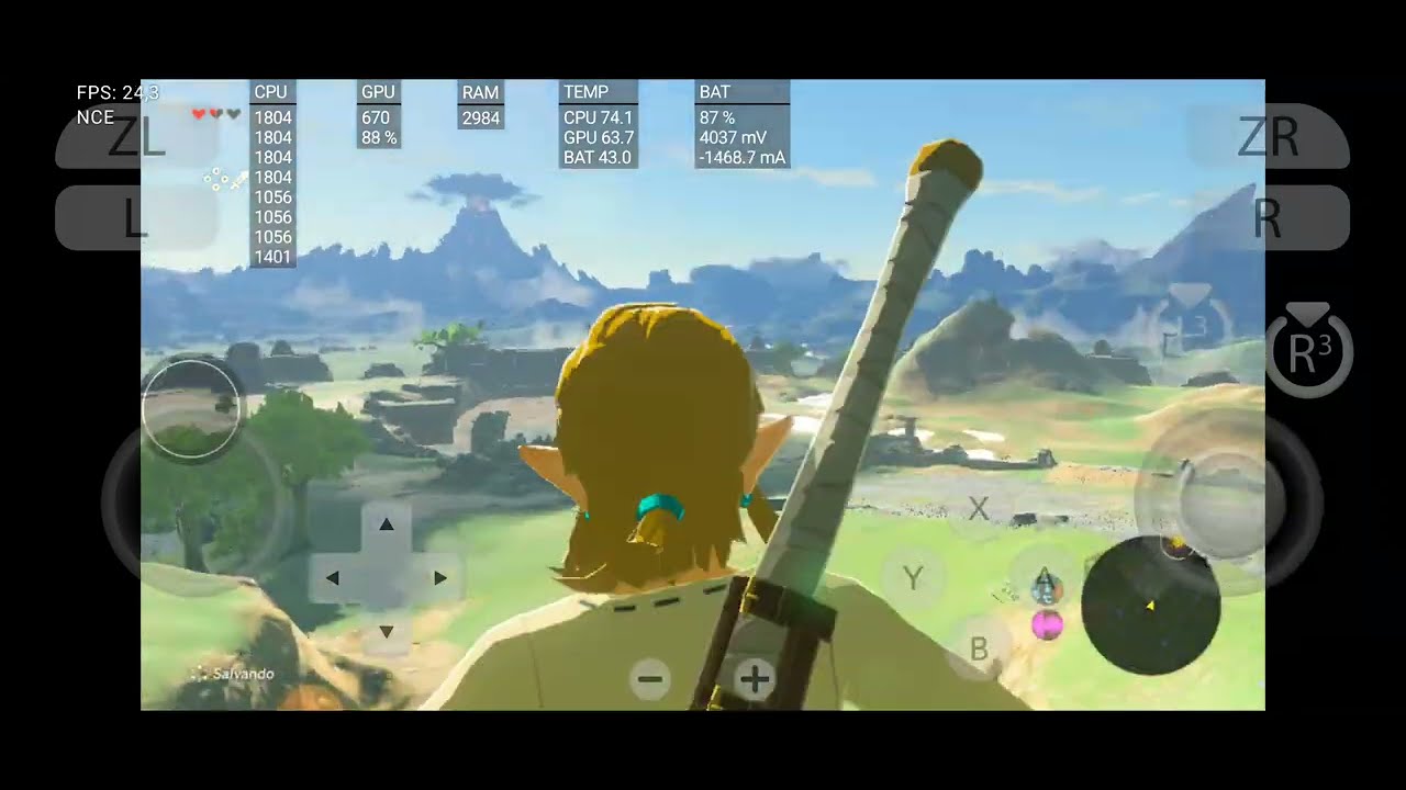 Zelda: BOTW - Poco F3 (SD870) - Yuzu Android-161