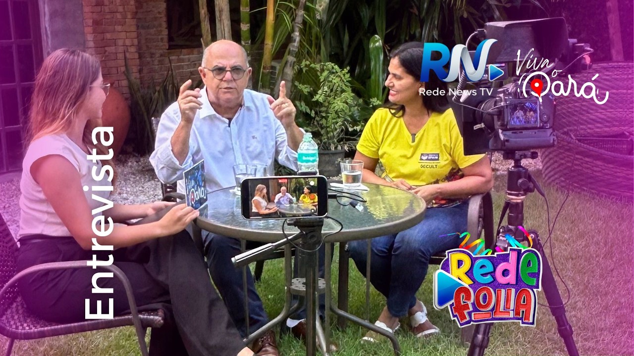 Entrevista exclusiva com o Prefeito Claudionor Moreira e Celina Farias secretária de cultura