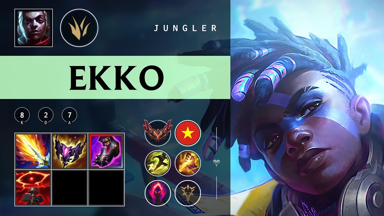 Ekko Jungle vs Talon - VN Grandmaster Patch 25.24