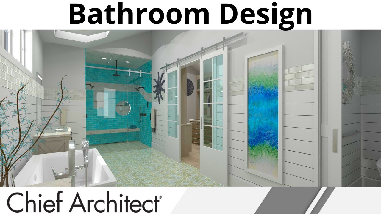 Как использовать Chief Architect для проектирования ванной комнаты