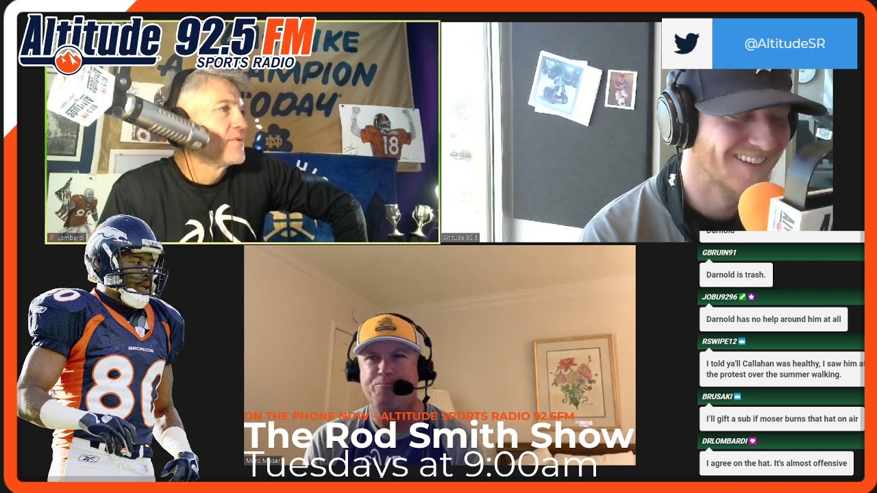 Highlight: The Rod Smith Show - Altitude Sports Radio 92.5FM - Nov 3rd