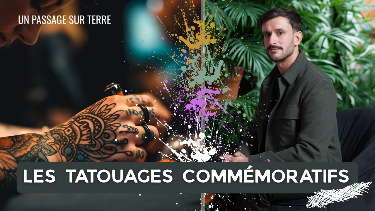 TATOUAGES COMMÉMORATIFS : porter un être cher à jamais sur sa peau (Deuil & Mémoire)