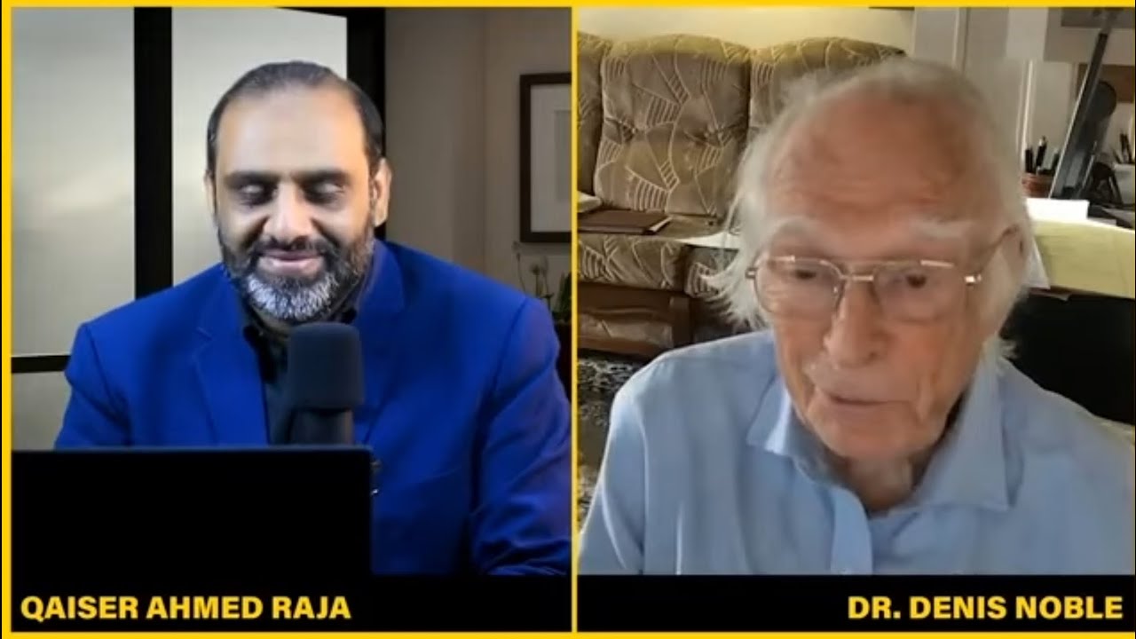 Talking about God to Denis Noble - @Qaiser A. Raja