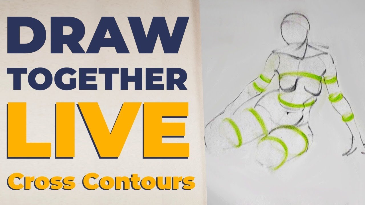 Cross Contour Training Session  - Draw Together Live!