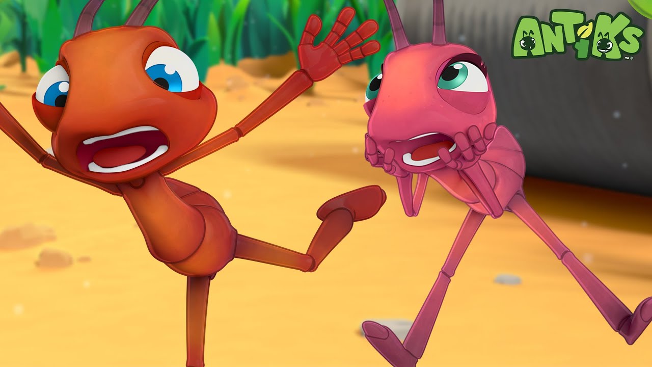 Joey And Boo Go On A Big Trip! | 🐛 Antiks & Insectibles 🐜 | Funny Cartoons for Kids | Moonbug
