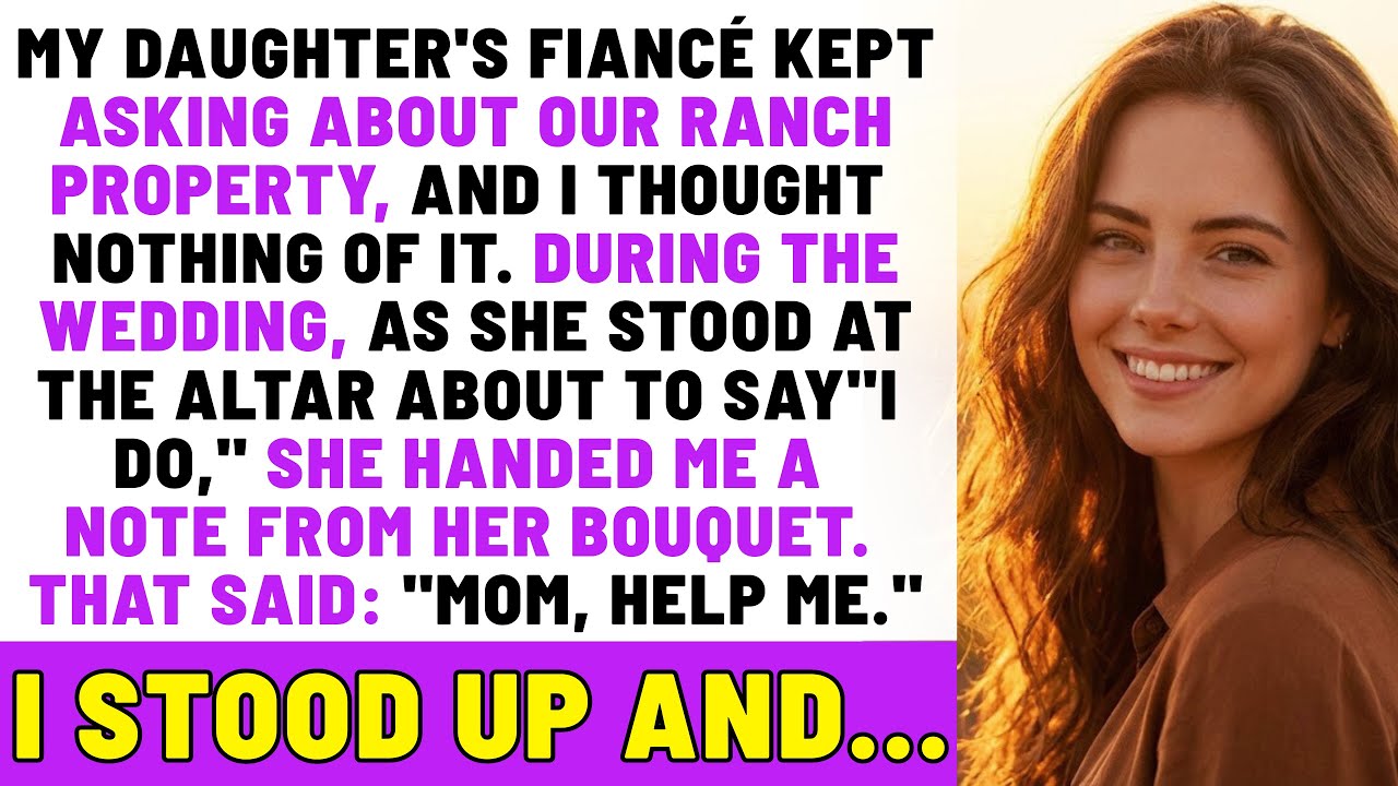 Revenge Stories| During Her Wedding Ceremony, My Daughter Pulled A Note From Her Bouquet And Handed