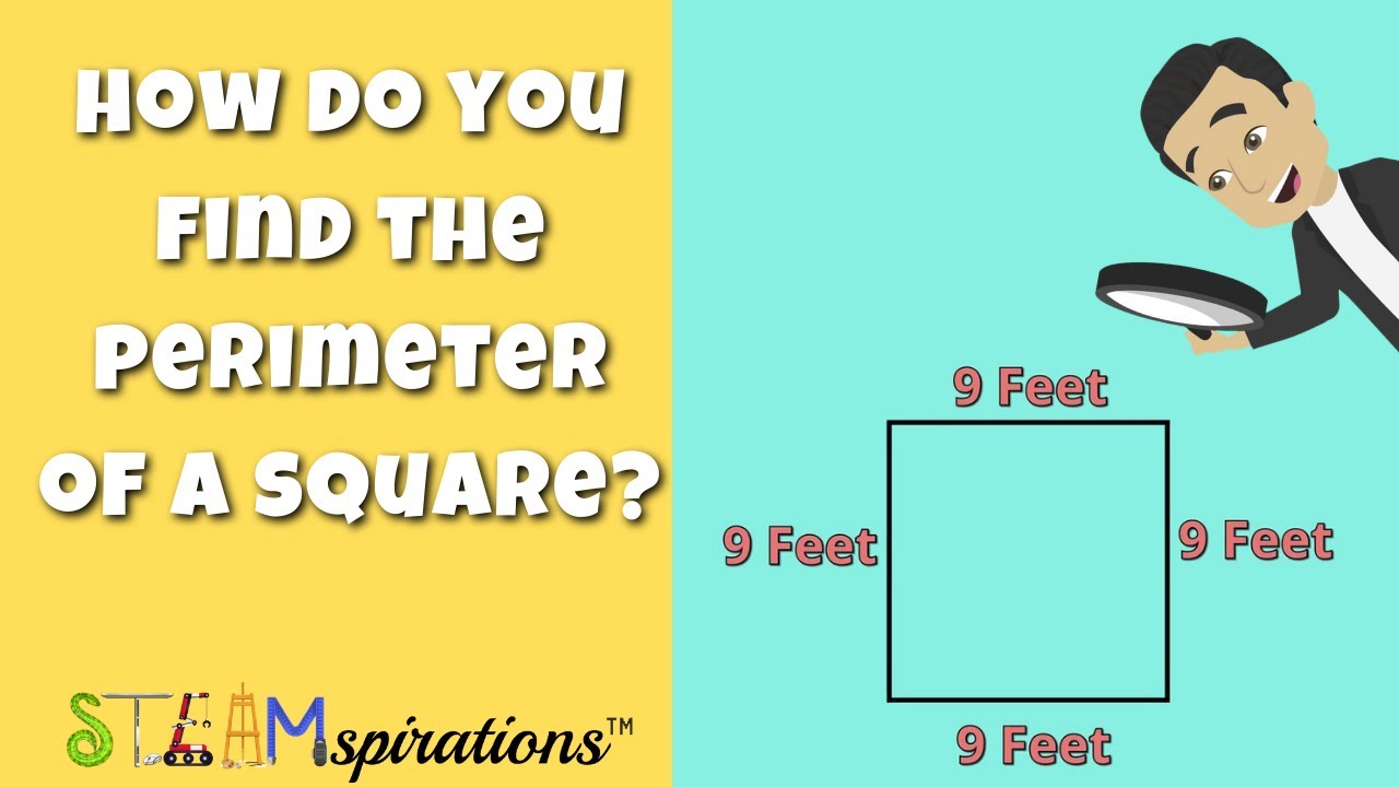 How do You Find the Perimeter of a Square? | #steamspirations #steamspiration