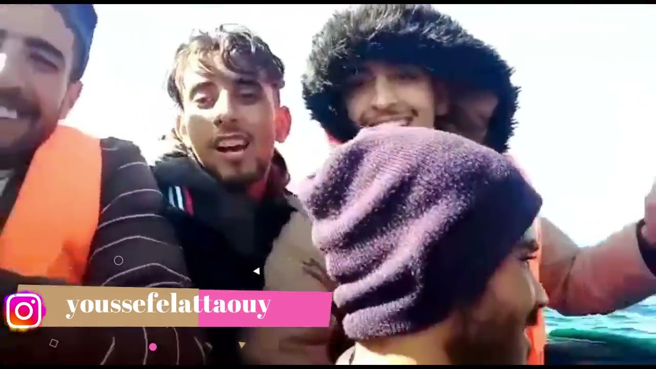 هجرة سرية و مغامرة يقومون بها أبناء مدينة الداخلة الى الأراضي الإسبانية🇪🇸 #hraga2021