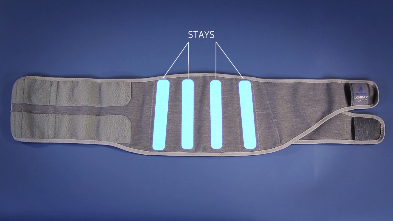 Thuasne - Lombax Original Lumbar belt - Fitting video