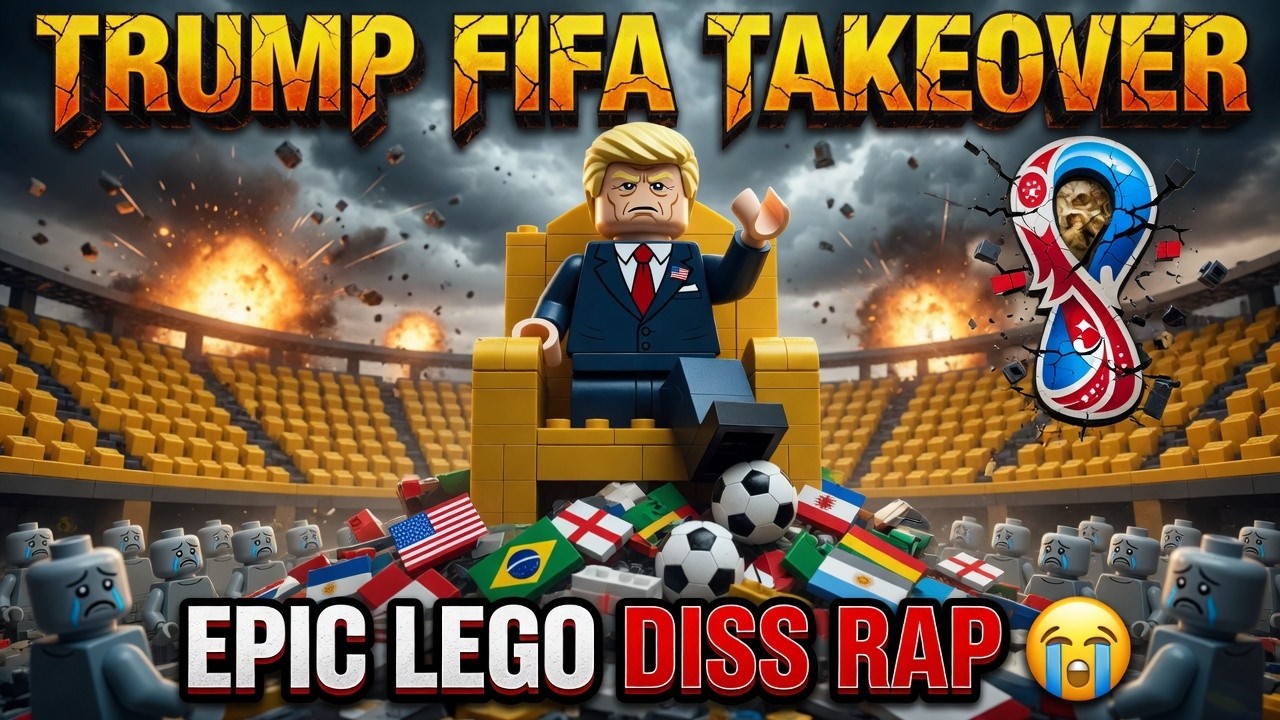 Trump's FIFA World Cup TAKEOVER &ndash; LEGO Rap Story from IRAN (Epic Diss Track) 😔⚽💥