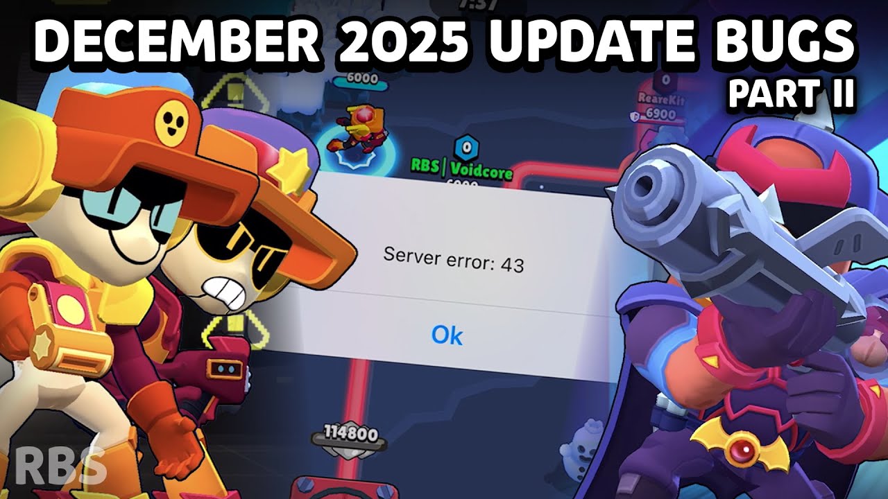 Сбои и изменения в обновлении Brawl Stars от декабря 2025 года &mdash; часть II