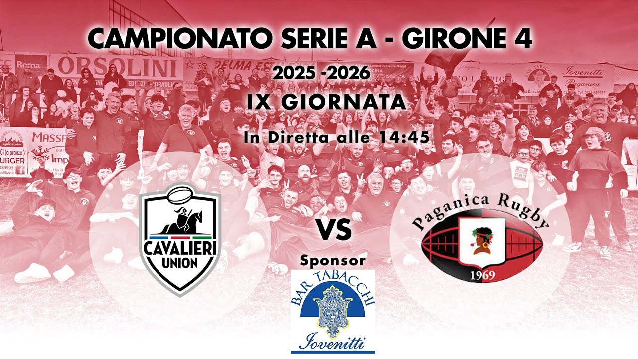 Cavalieri Prato vs Paganica Rugby