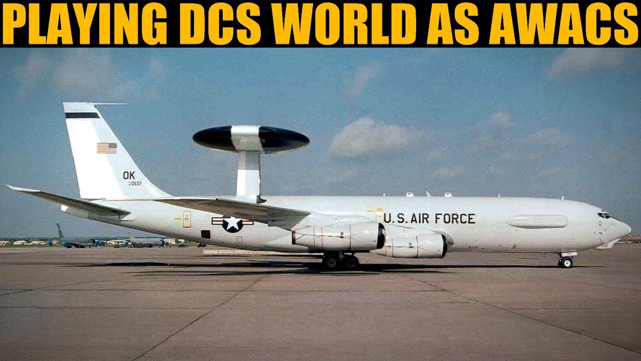 Разбор: Как играть за AWACS | DCS WORLD