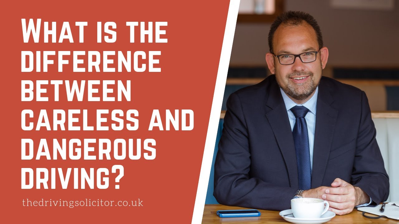 What is the difference between careless and dangerous driving?