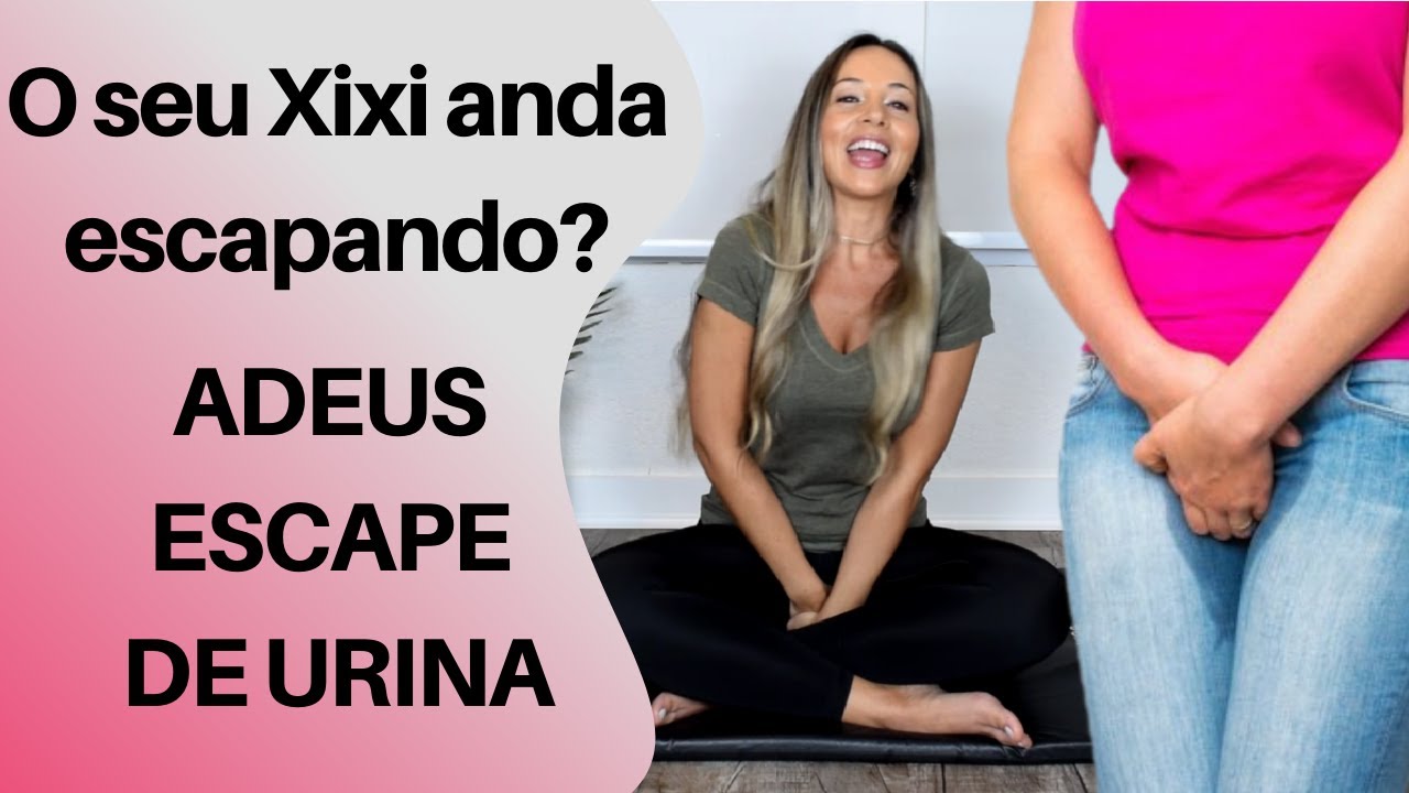 Acabe com o ESCAPE de URINA! - Exercícios para Incontinência Urinária