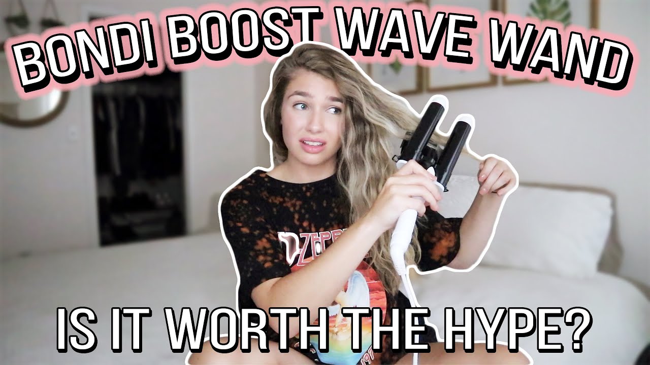 BONDI BOOST WAVE WAND TUTORIAL AND REVIEW | Is It Worth The Hype?!