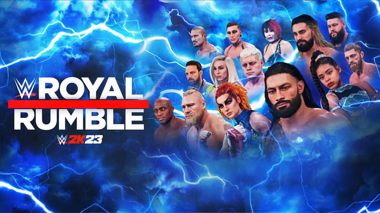WWE 2K23 Universe Mode - Royal Rumble Premium Live Event