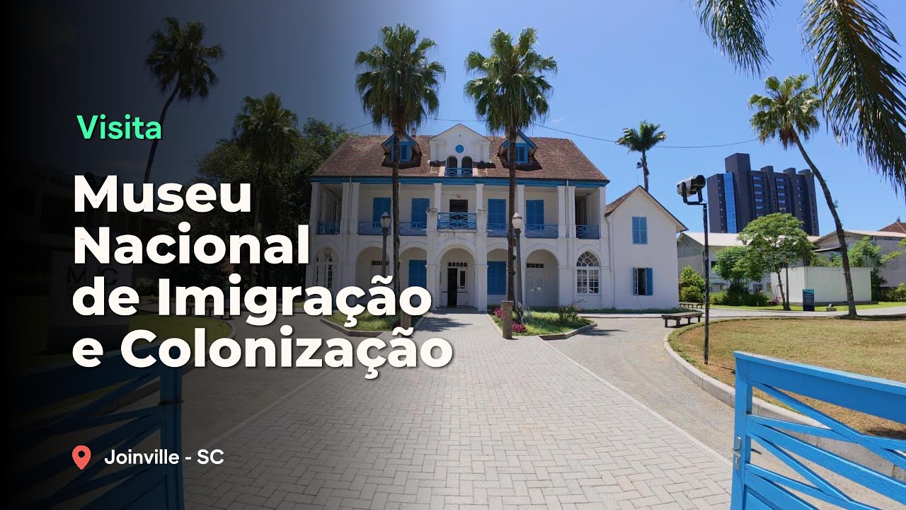 Tour pelo Museu Nacional de Imigração e Colonização – Joinville SC 🏛️