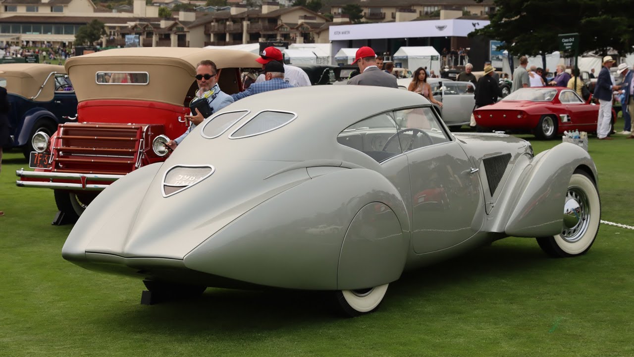 Morning walk through the Pebble Beach Concours