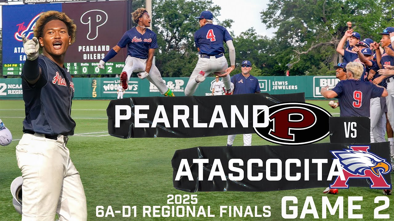 Pearland Oilers-vs-Atascocita Eagles | 6A-D1 Regional Finals | Game 2