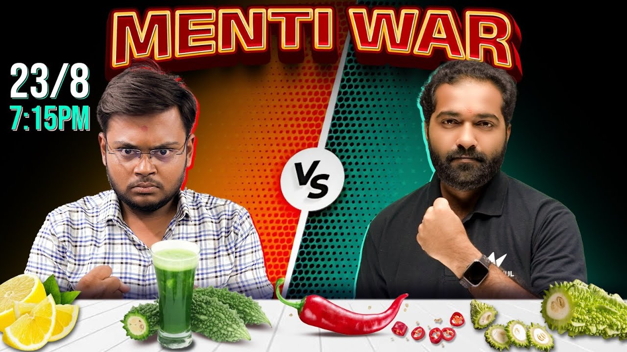 Menti War| Maha Menti War Mayur sir V/S Hiren Sir Funny Personal Question| @Youthvidyakul
