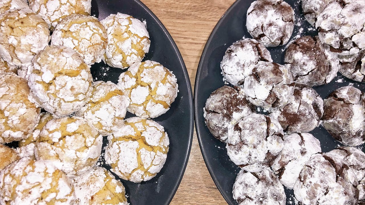 Craquelés au chocolat et au citron