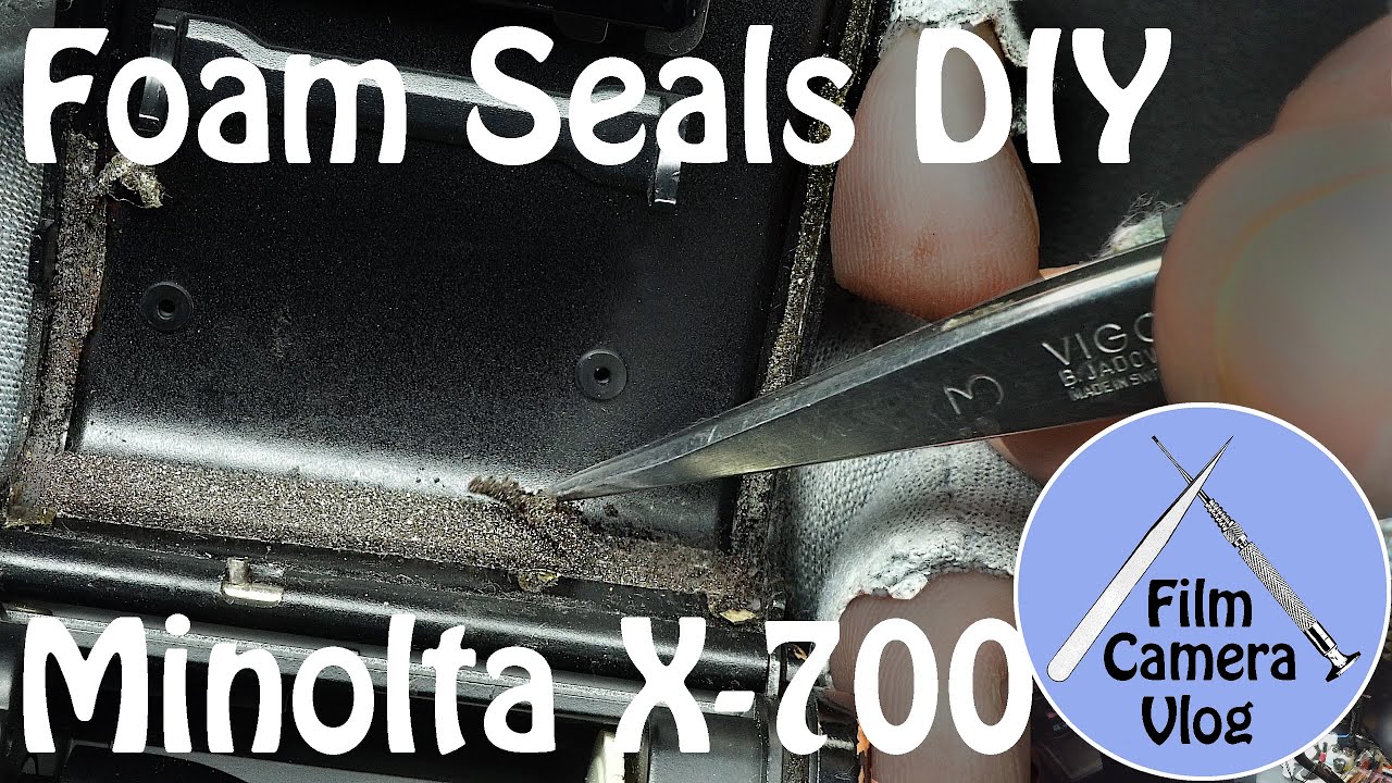 Minolta X-700 | Replacing Foam Seals DIY | DIY #011