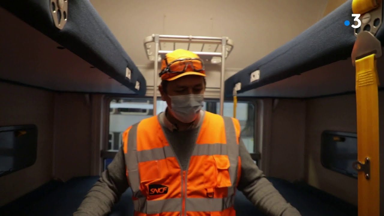 Retour du train de nuit entre Paris - Nice