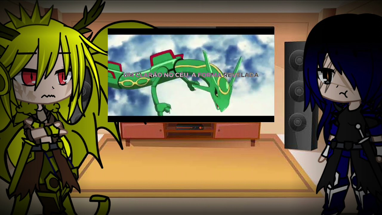 kaijus reagindo ao Rap do Rayquaza