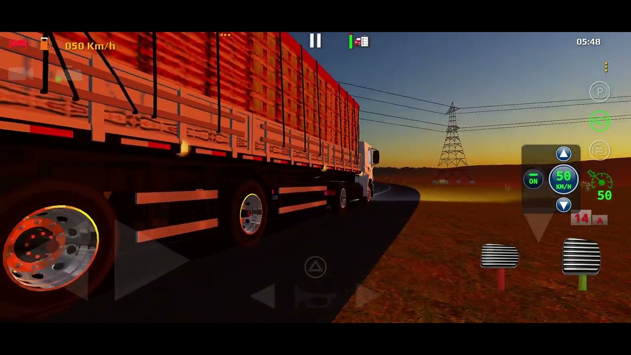 World Truck Driving Simulator. Acelerando um pouco... 🚚 #games