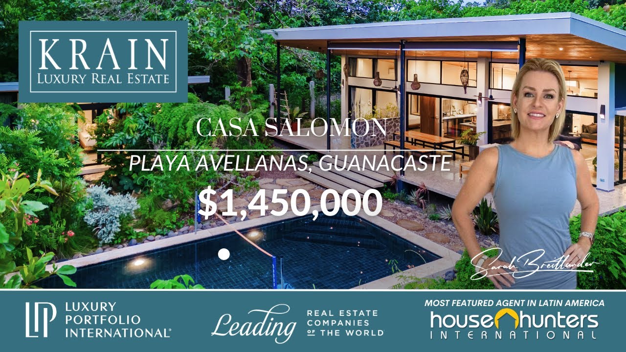 Touring a Two Houses, Land for Further development with 4 Connections in Playa Avellanas