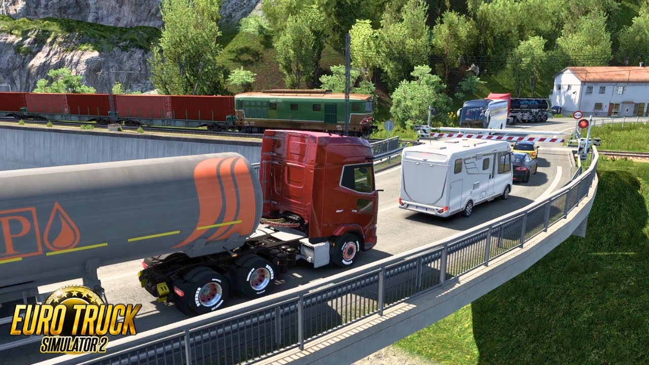 Flipping Close! 19 Tons of Danger in the Italy DLC | | ETS2 1.54 Gameplay