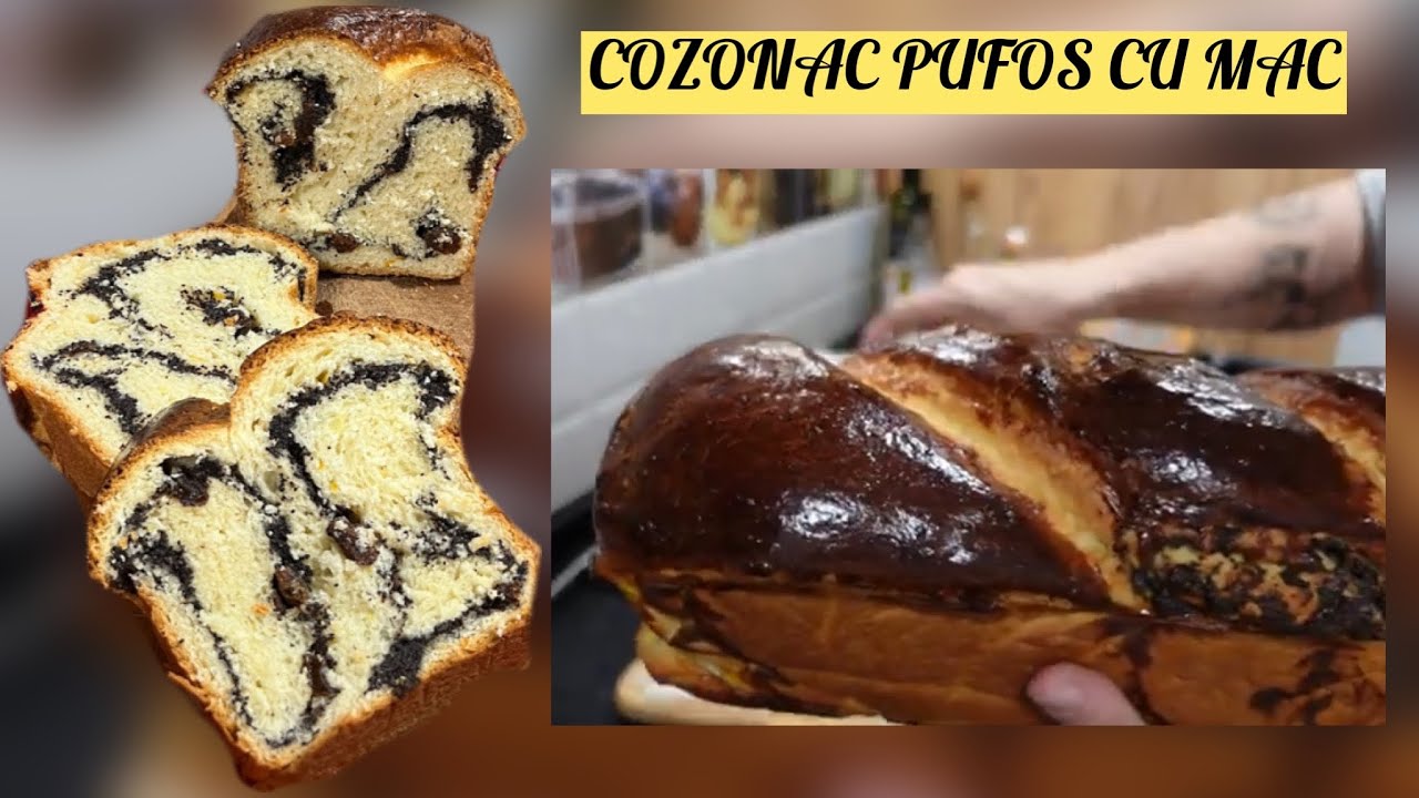👉 Cozonac Pufos cu Mac [ Rețeta Pas cu Pas ] 💫 | La Flory în Bucătărie