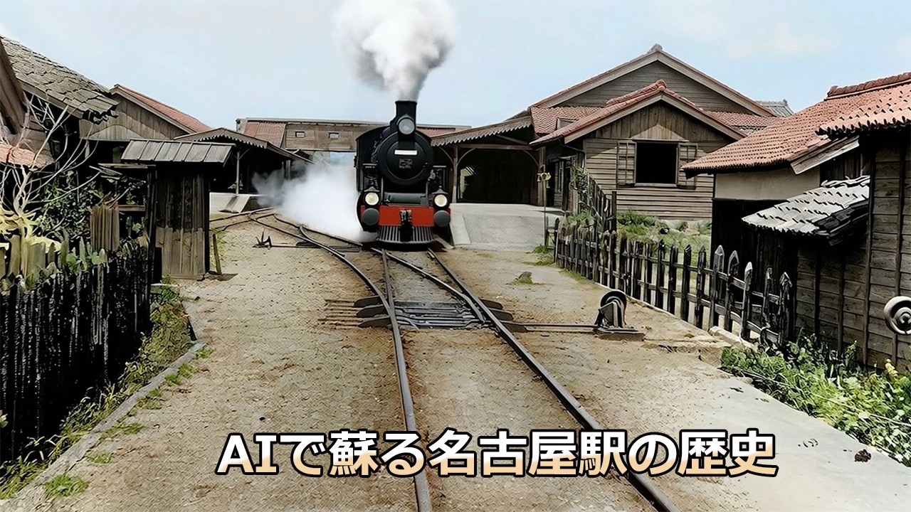 AIで蘇る名古屋駅の歴史[Network2010]