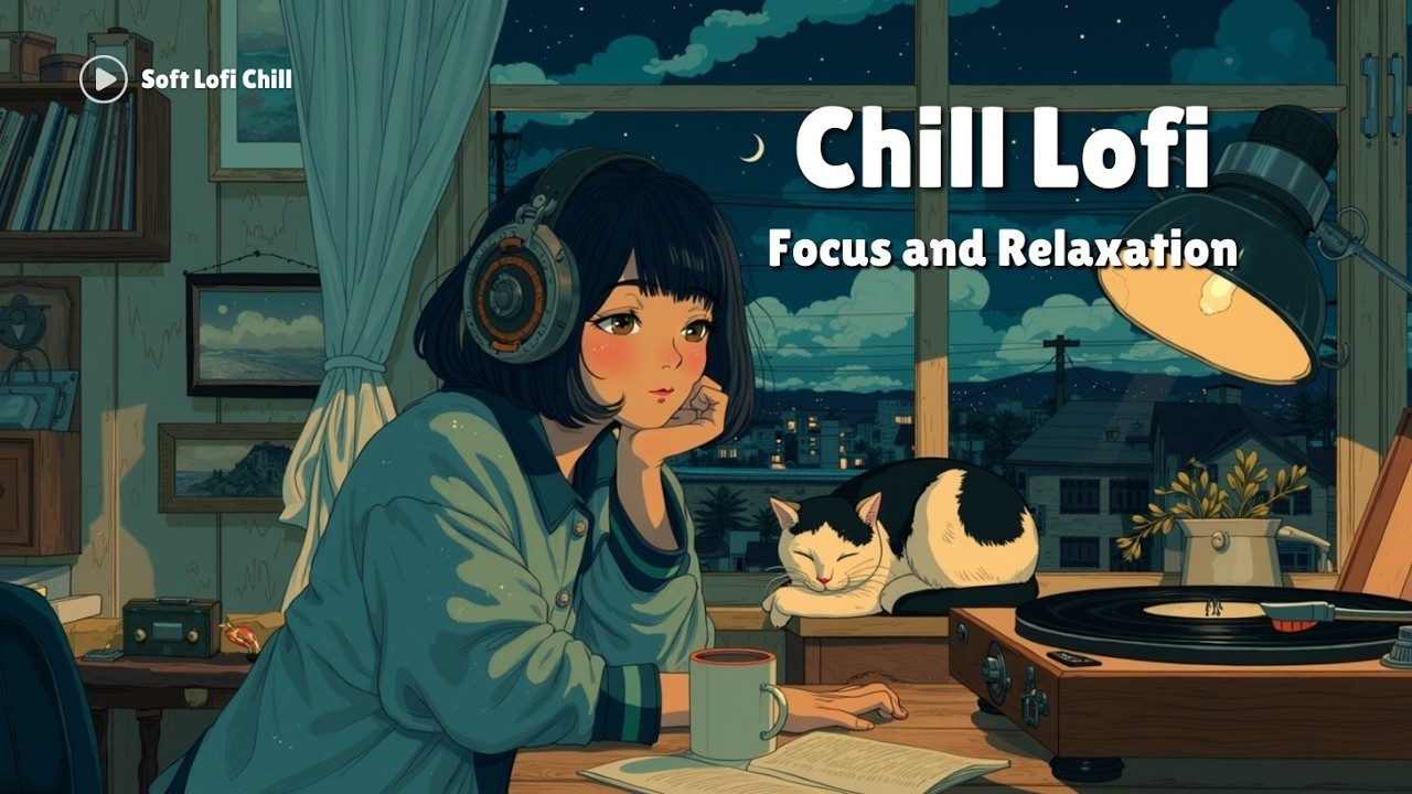 Chill Lofi Study Beats for Focus and Relaxation 📚🎧
